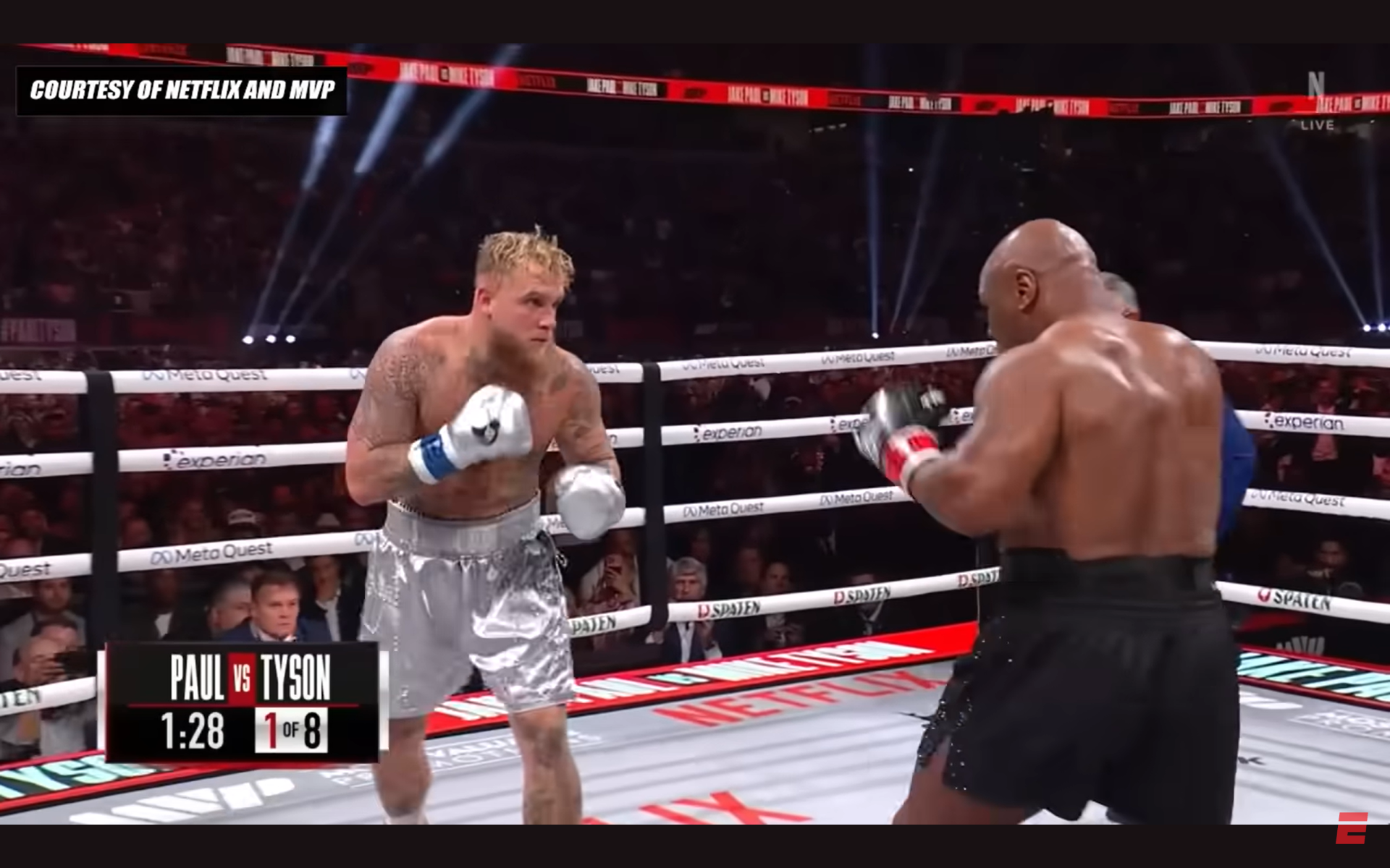 Jake Paul vs. Mike Tyson